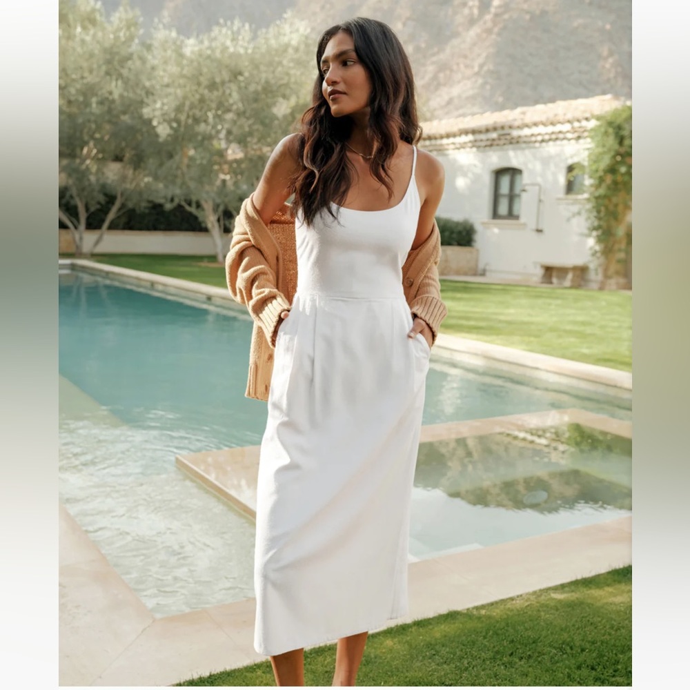 Jenni Kayne Rove Dress in Ivory